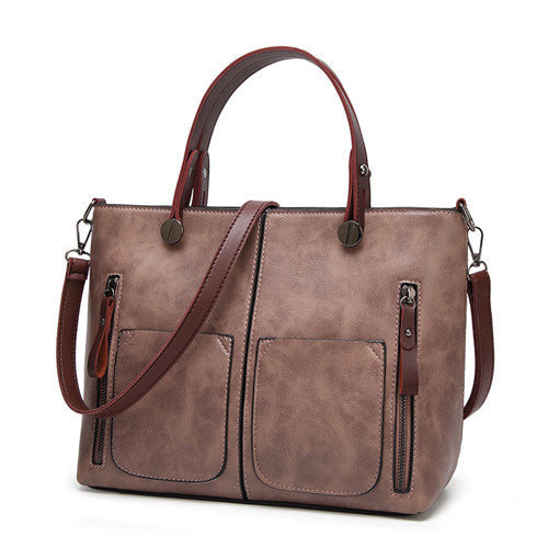 Trendy Vintage Casual Tote Bag